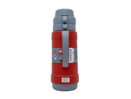 Термос THERMOS PICNIC 40 Series Red 1.0л стеклянная колба
